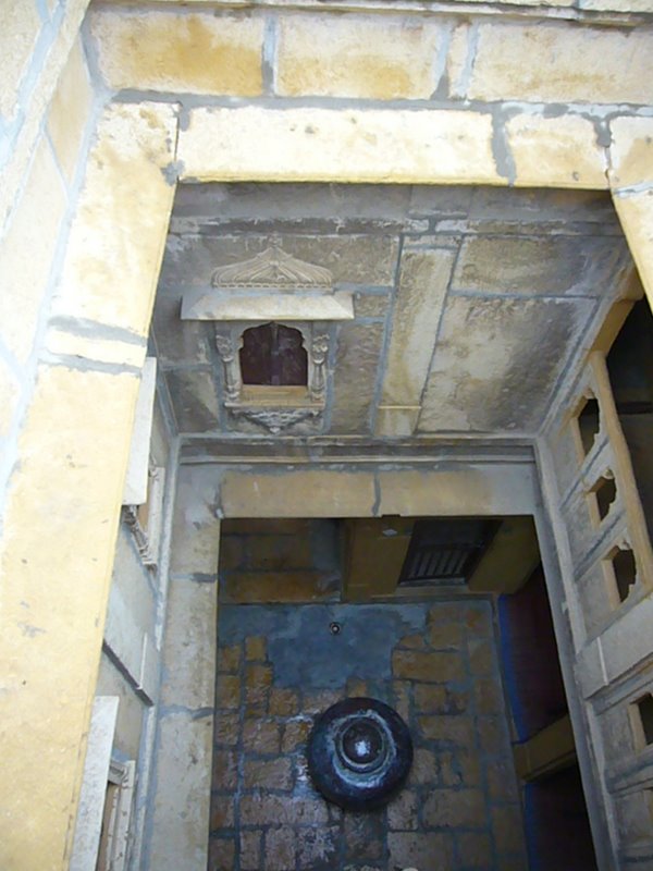 Internal courtyard.